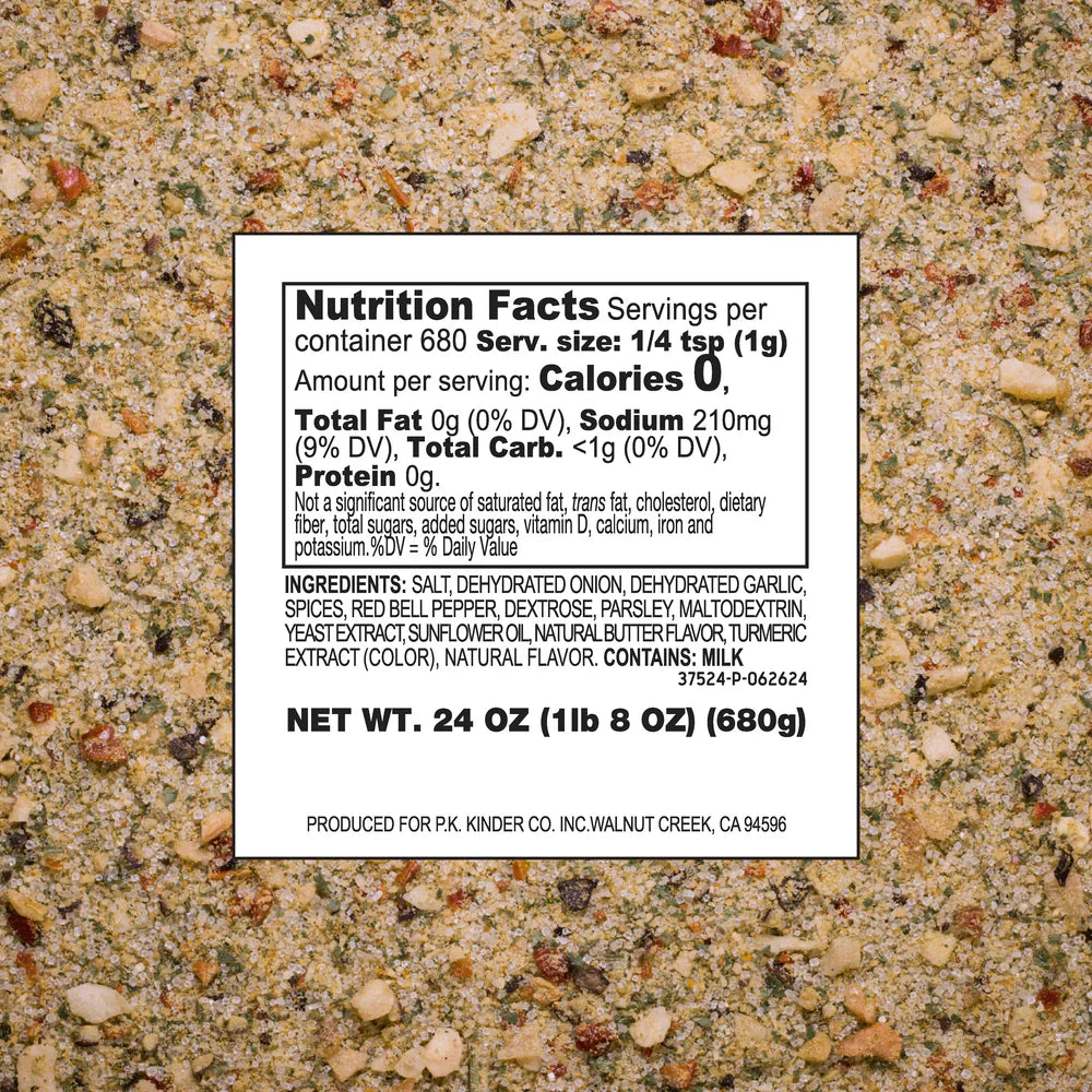 Kinder's Buttery Steakhouse Seasoning(Bulk)
