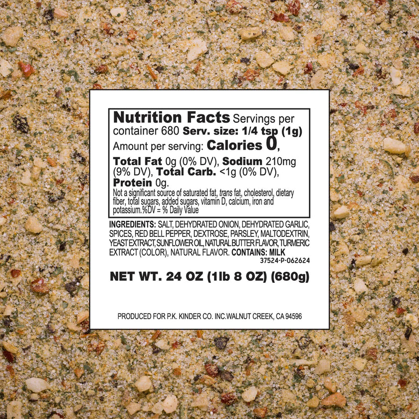 Kinder's Buttery Steakhouse Seasoning(Bulk)