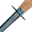 Ginza Steel | Couteau à huîtres en acier inoxydable avec manche en bois, 205 mm
