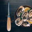 Ginza Steel | Oyster Knife Stainless Steel Wood handle