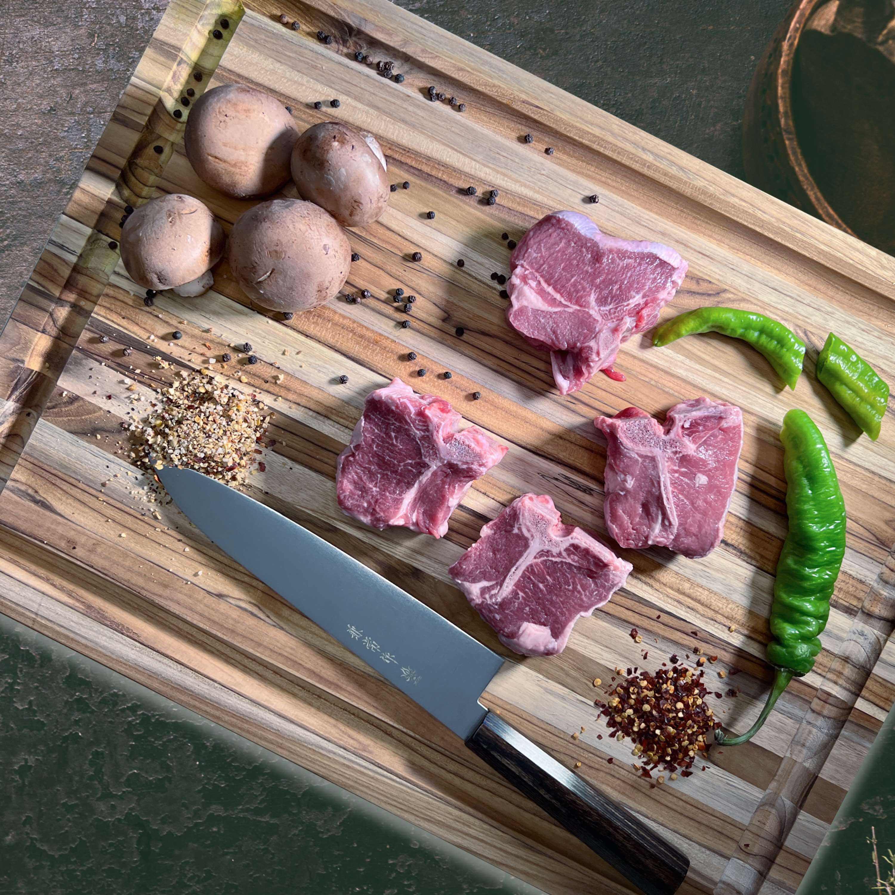 Couteau de chef Wagyu Ichizu Series 210mm | Fabriqué au Japon