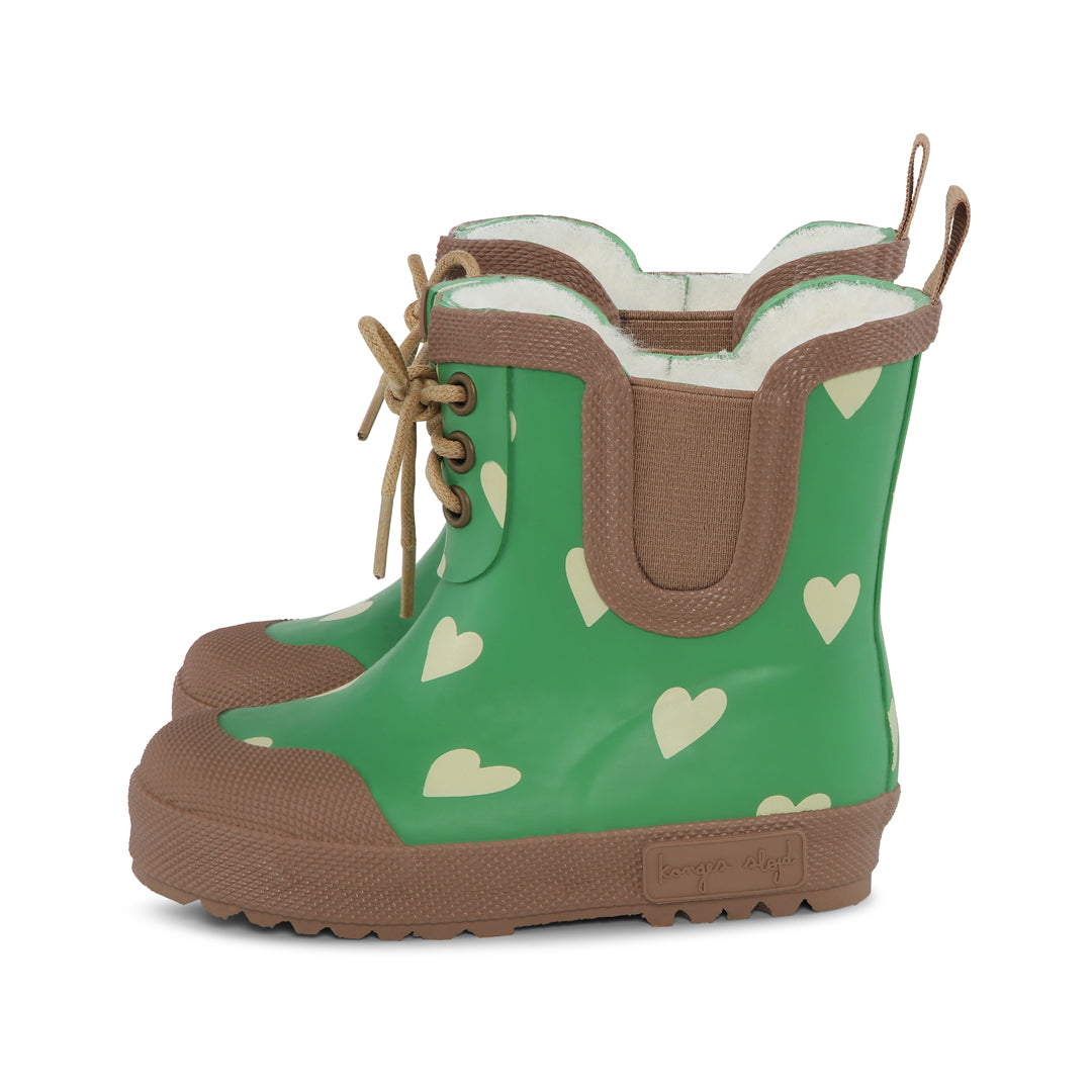 Winter Rubber Thermo Boots - Size 21 to 30 - Aisuru Green