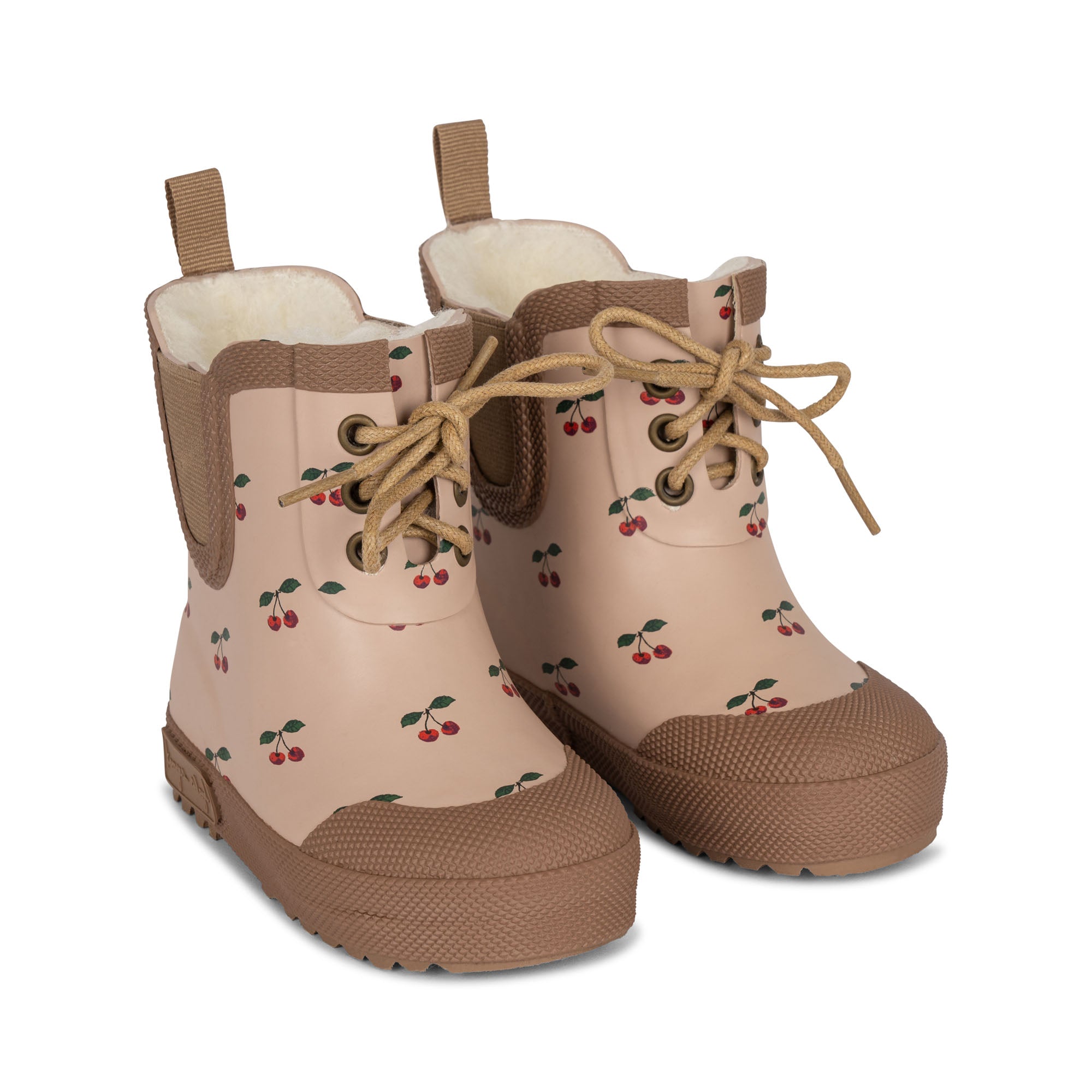 Winter Rubber Thermo Boots - Size 21 to 30 - Cherry