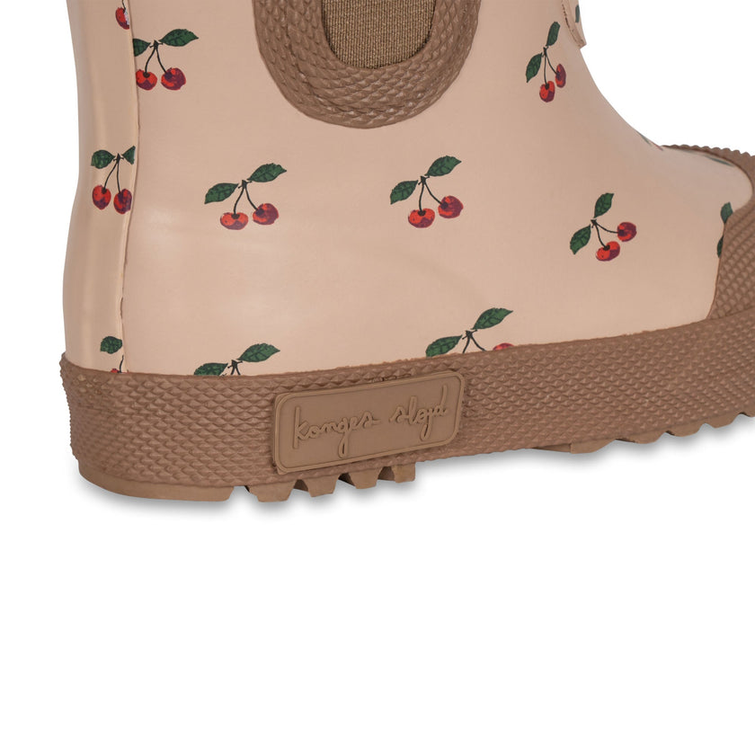 Winter Rubber Thermo Boots - Size 21 to 30 - Cherry