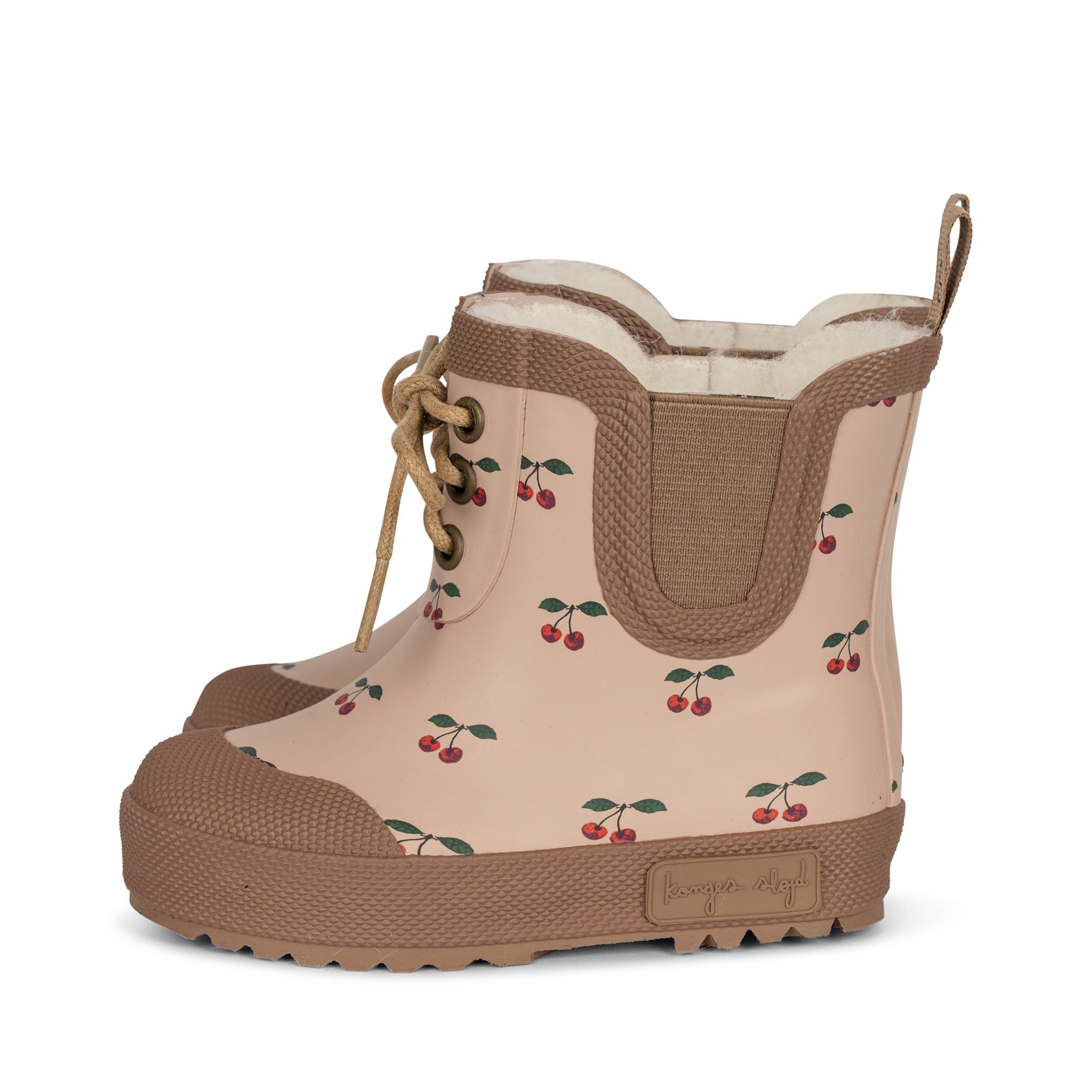 Winter Rubber Thermo Boots - Size 21 to 30 - Cherry