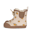 Winter Rubber Thermo Boots - Size 21 to 29 - Lemon