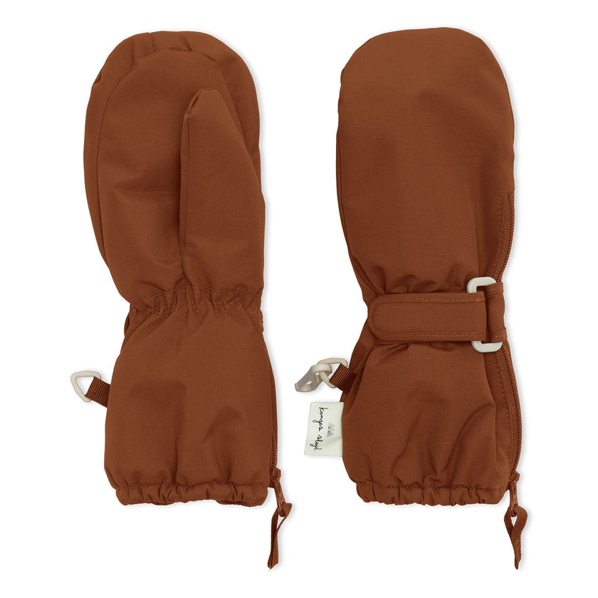 Nohr Snow Mittens - 12m to 4T - Leather Brown