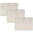 Ciao Bella Set 3 Rectangular Horizontal Cardboard Pages