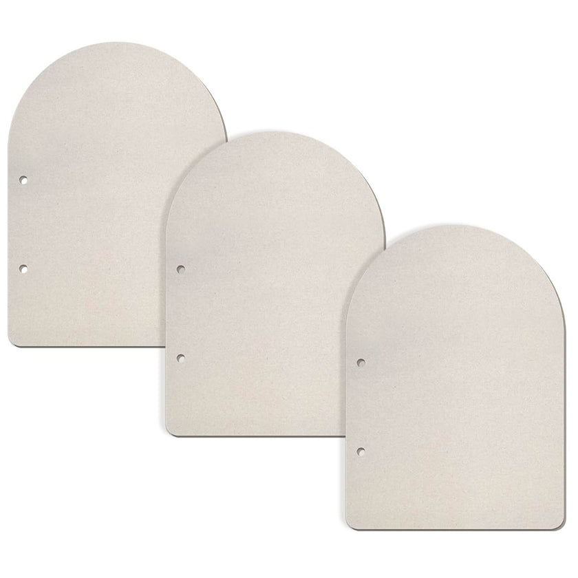 Ciao Bella Set 3 Window Shaped Pages Cardboard Pages