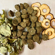 Peppermint Pear Hay Bites for Rabbits