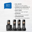 PANASONIC 4-Handset Phone - Refurbished with Home Essentials warranty -  KXTGC384