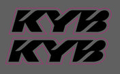 KYB FORK DECALS