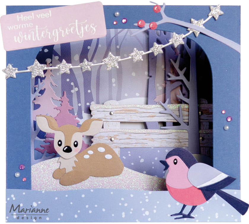 Marianne Design Collectables Die - Eline's Deer Family