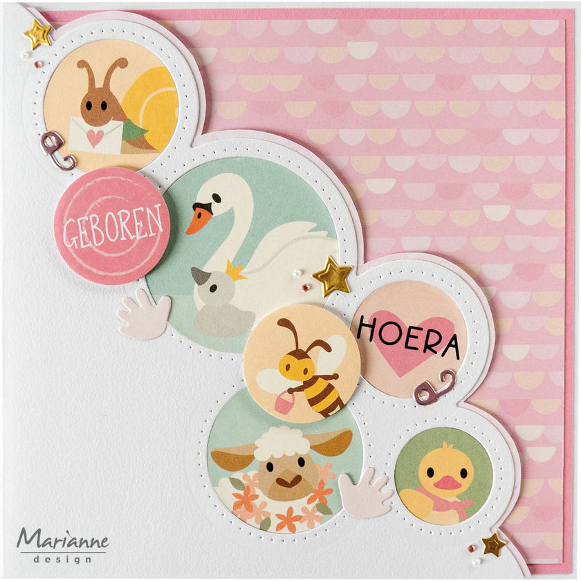 Marianne Design Creatables Die -Layout Circles By Marleen
