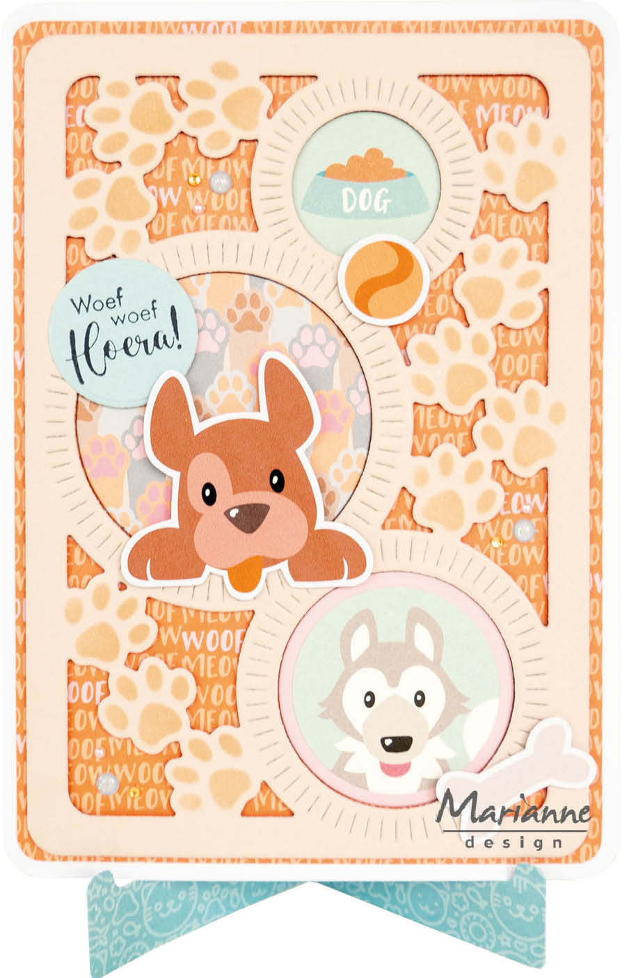 Marianne Design Die-Cuts - Eline's Dogs