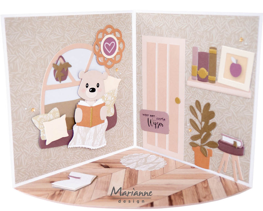 Marianne Design Craft Stencil - A4 - Create A Room by Marleen