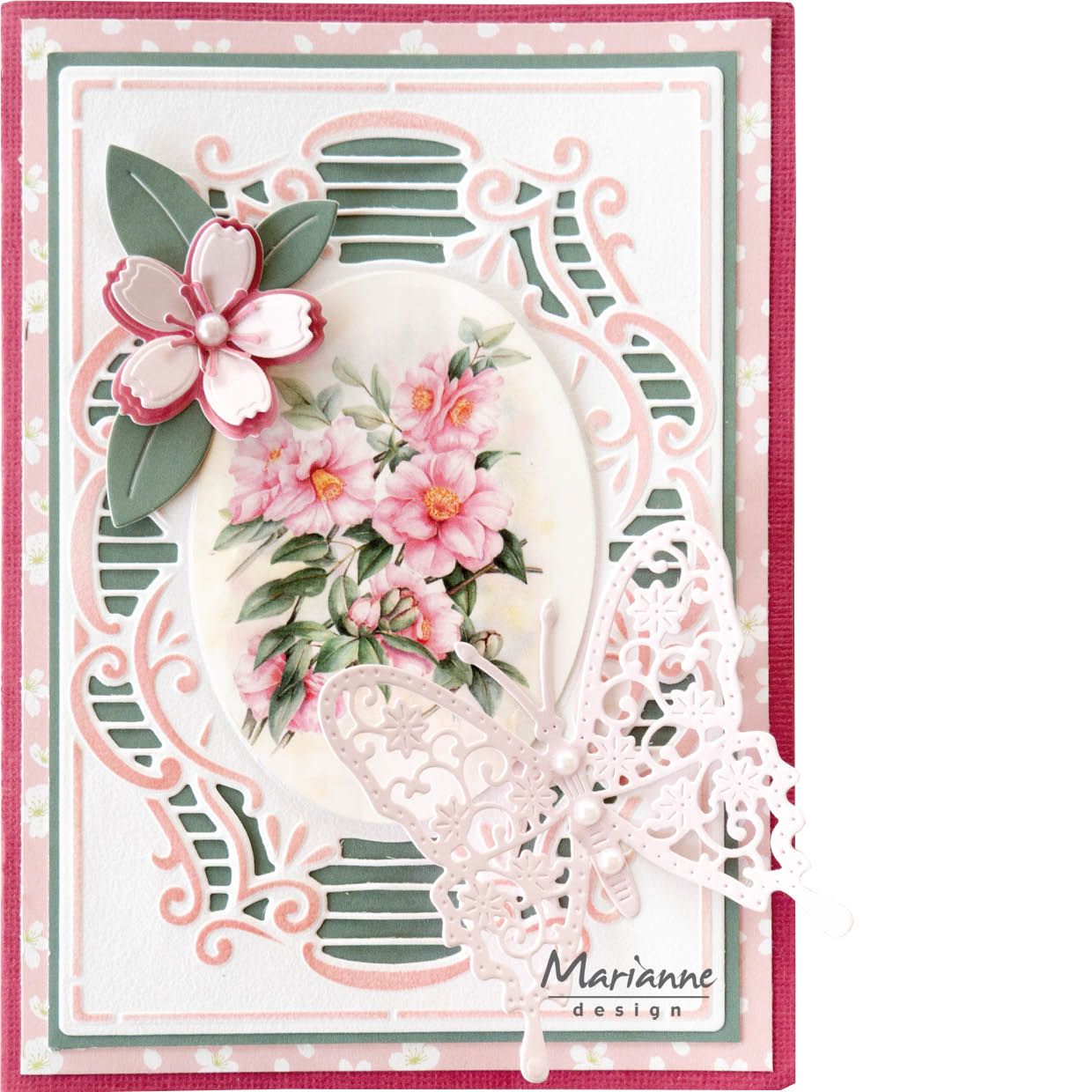 Marianne Design A4 Cutting Sheet - Mattie's Mooiste - Fruit & Flowers