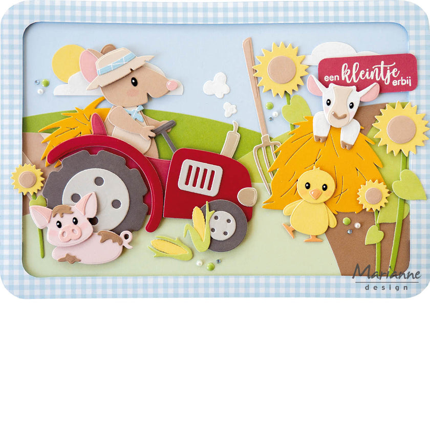 Marianne Design Collectables Die - Tractor by Marleen