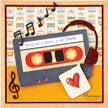 Marianne Design 6x12 Cardstock - Hi Handsome!