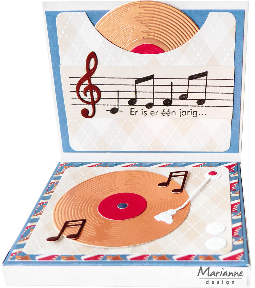Marianne Design Creatables Die - Record Player