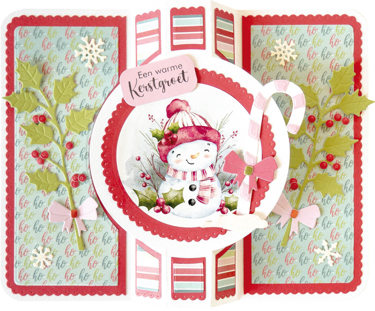 Marianne Design A4 Cutting Sheet - Merry Snowmen