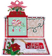 Cutting Sheet Happy Christmas A4