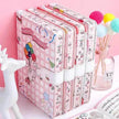 Kaba Bear Hippo Small White Magnetic Buckle Notebook Portable Notebook Girl Heart Creative Cute Hand Book