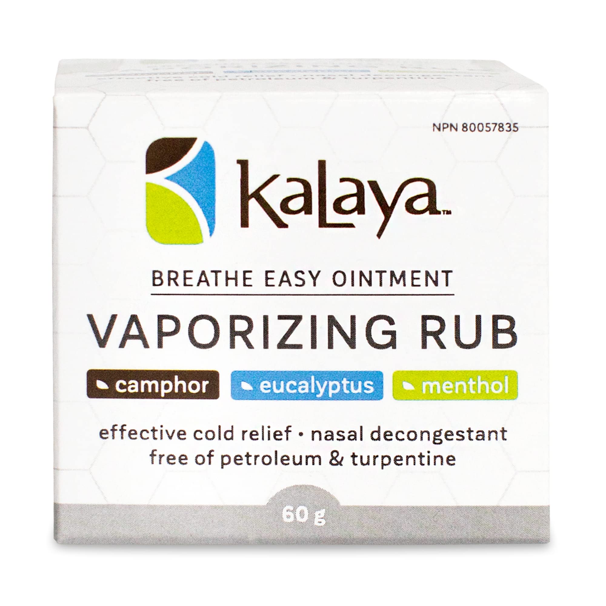 Kalaya - Baume vaporisant BreathEasy 60 g