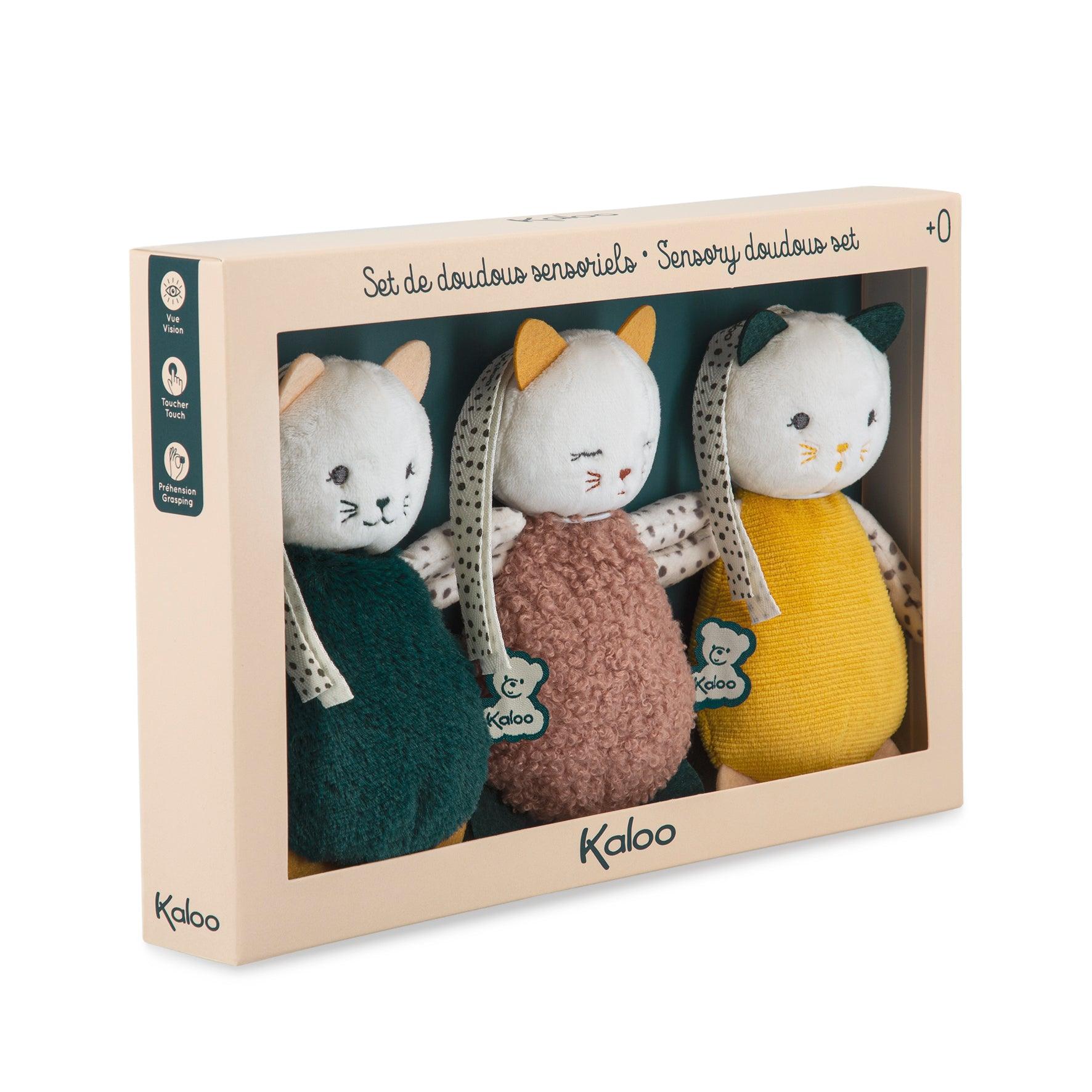 Kaloo - Cuddly Kitties For Baby (3 Pieces)