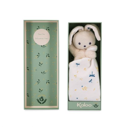 Kaloo - Delicate White Rabbit Doudou/Carre
