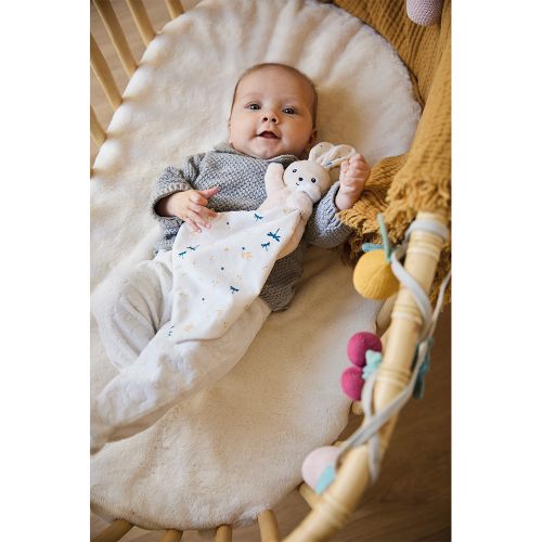 Kaloo - Delicate White Rabbit Doudou/Carre