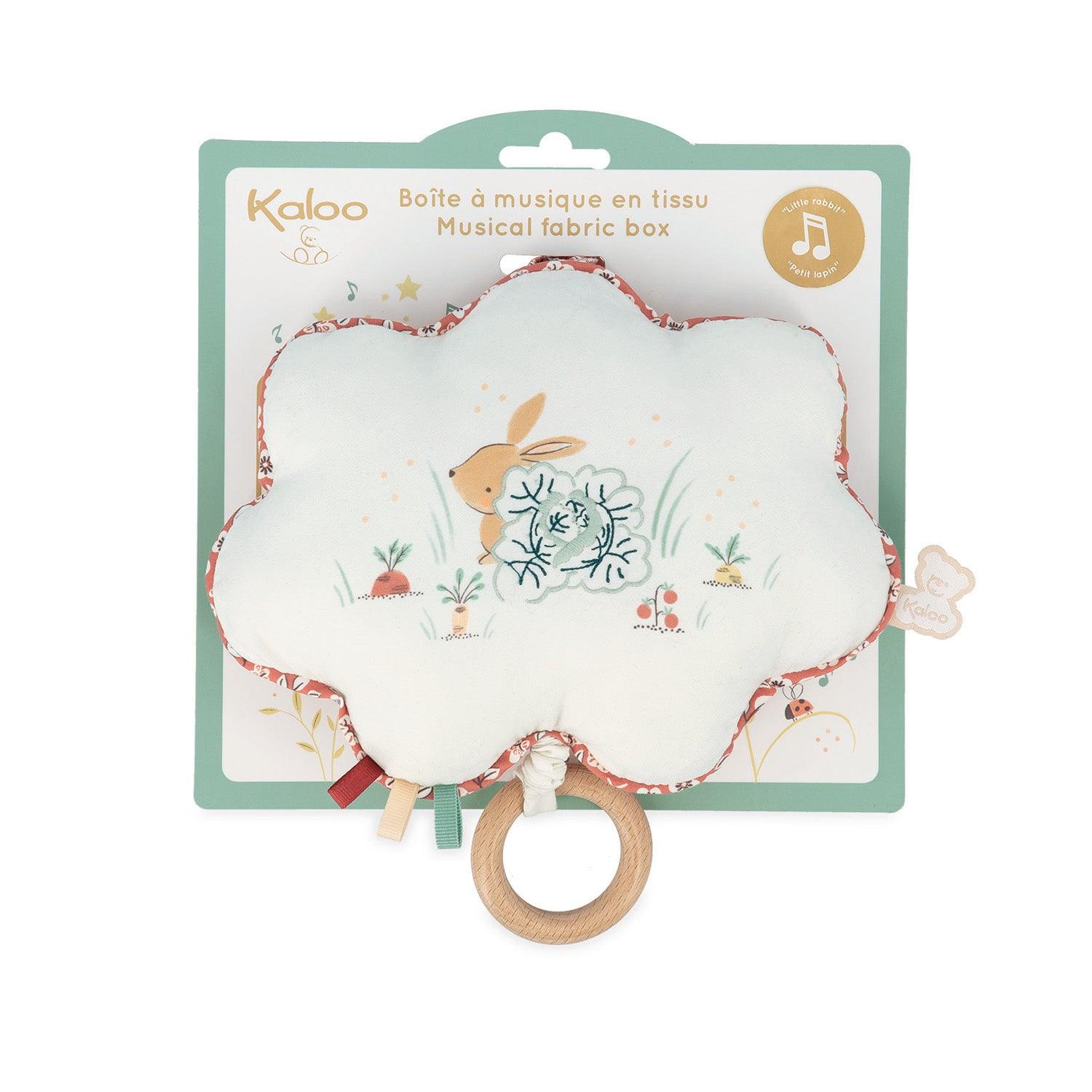 Kaloo - Boîte à musique en tissu Lapin (Mon Petit Lapin)
