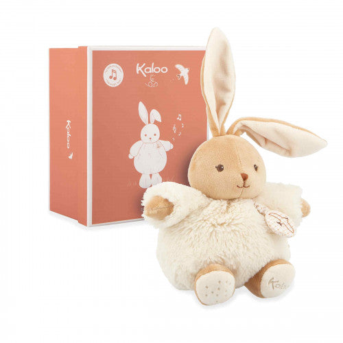 Kaloo - Intemporel - Lapin Musical - Crème - 17Cm