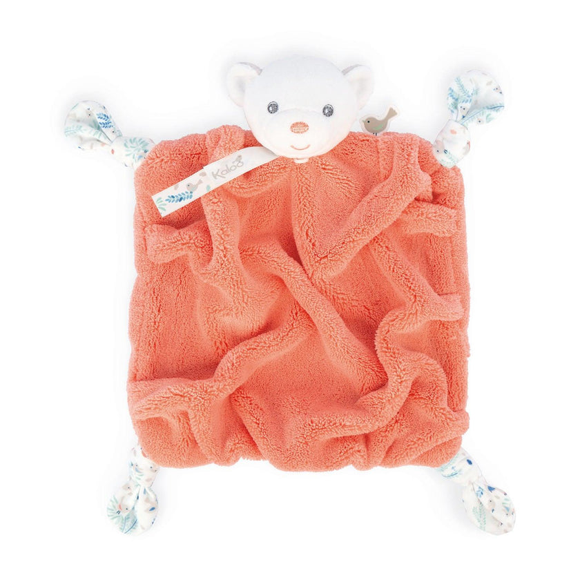Kaloo - Plume - Coral Bear Doudou