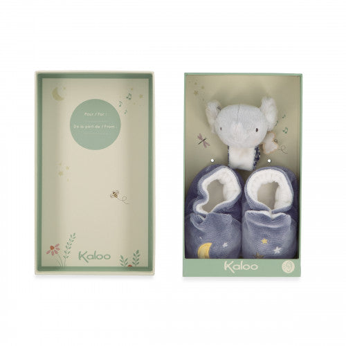 Kaloo - SOUND WRISTBAND & SLIPPERS - ELEPHANT