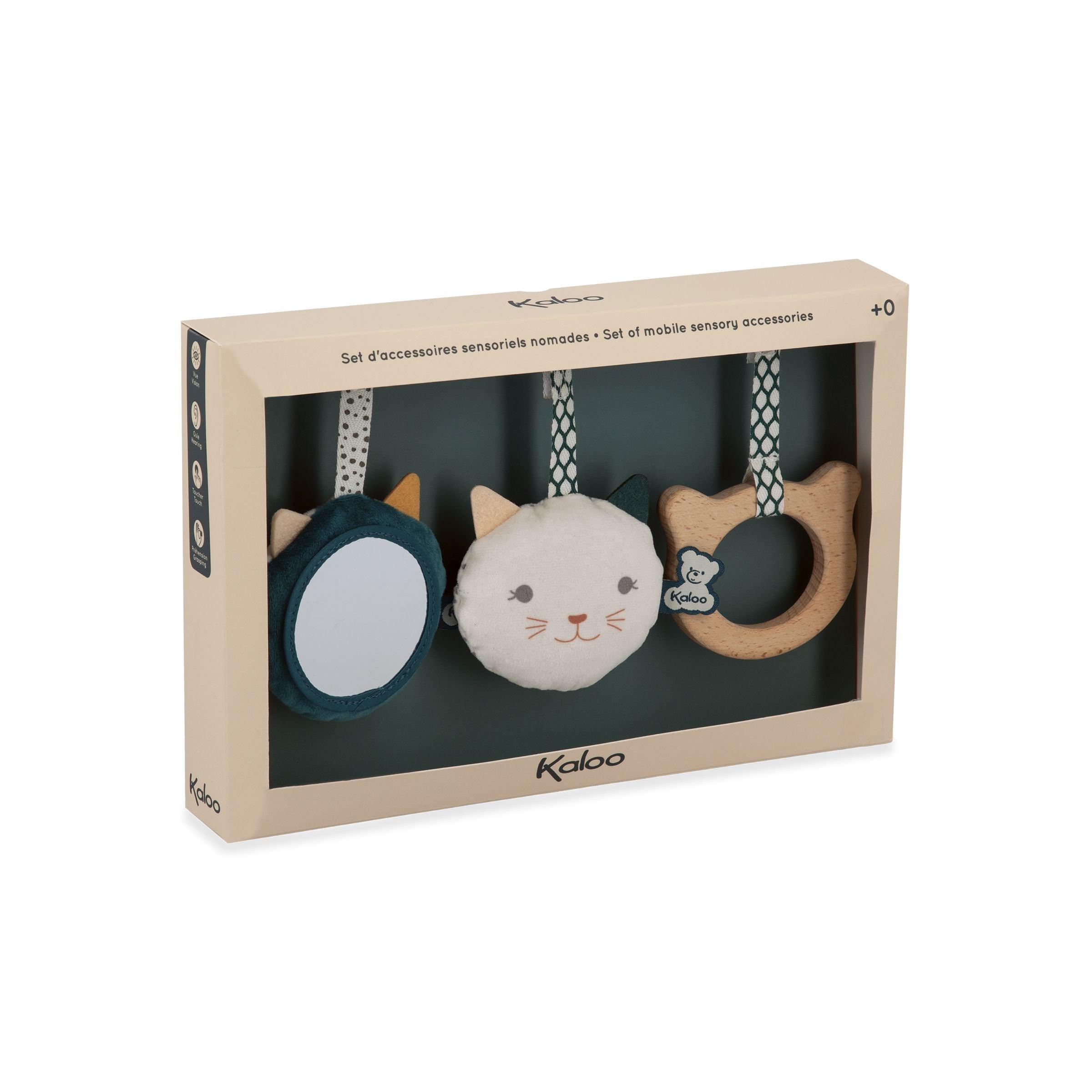 Kaloo - Stimuli - Set of Mobile Sensory Accessories