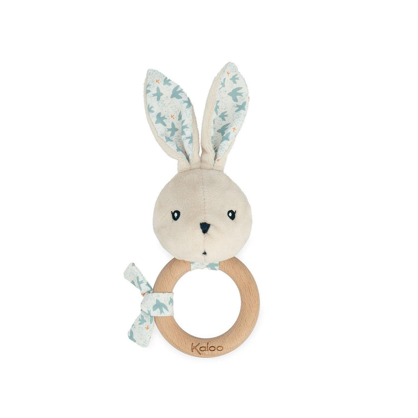 Kaloo - Teething Ring - Rabbit/Doves
