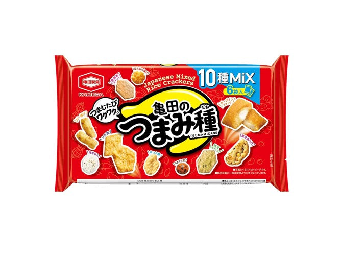 Kameda 10 Assorted Senbei Rice Cracker [Best Before Date: 2027.01.09]