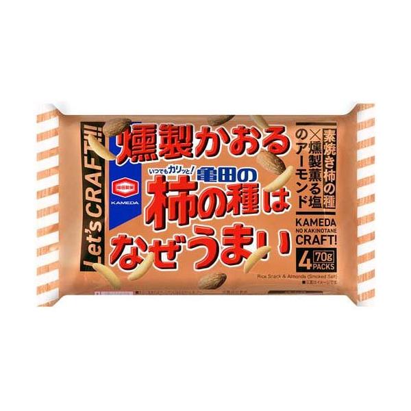 Kameda Kaki No Tane Smoked Kaoru (70G)