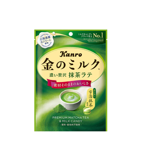 Kanro Golden Milk Candy Matcha Latte