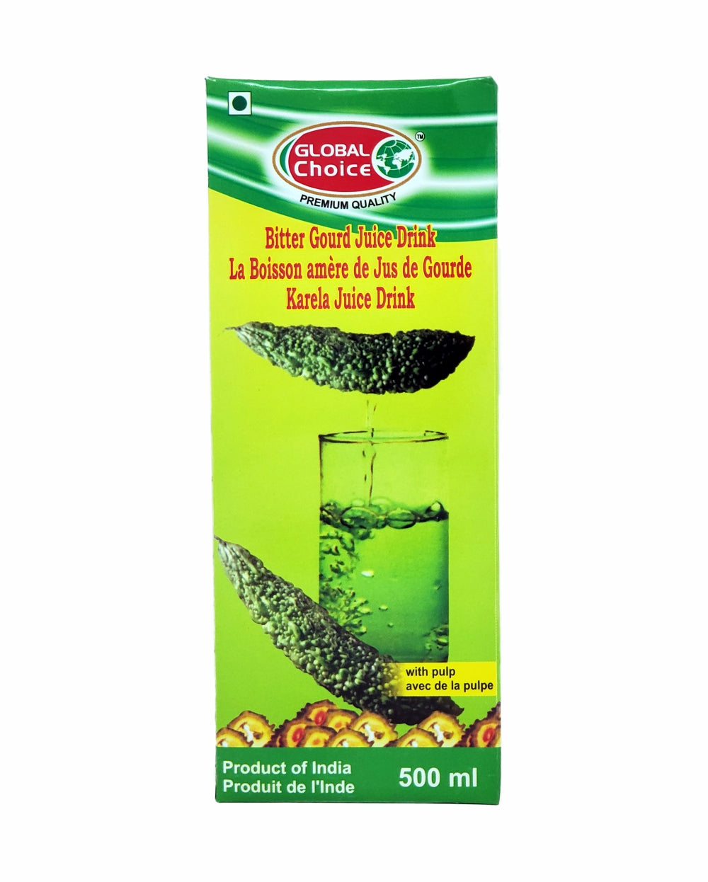 Global Choice Bitter Gourd Juice Drink 500ml (Karela Juice)
