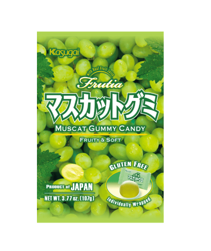 Kasugai Fruitia Muscat Gummy