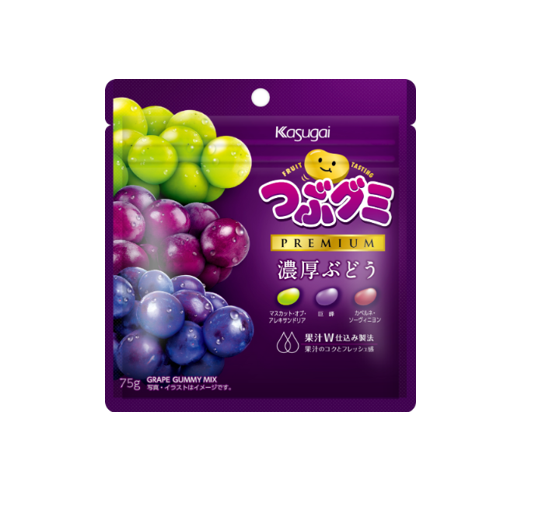 Kasugai Premium Rich Grape Jelly Bean (75G) [Best Before Date: 2026.09]