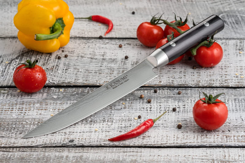Kasumi - DAMASCUS Carving Knife 20cm/8
