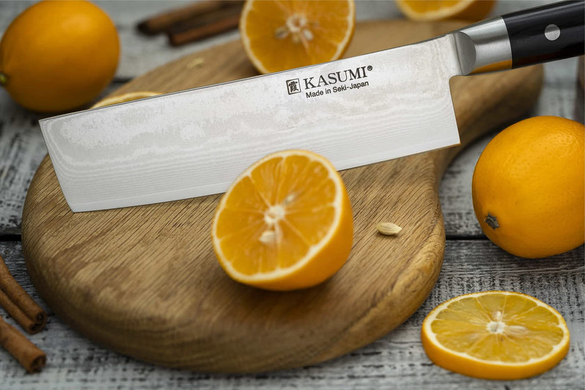 Kasumi - DAMASCUS Nakiri 17cm/6.7