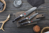 Kasumi - DAMASCUS Utility Knife 12cm/4.7