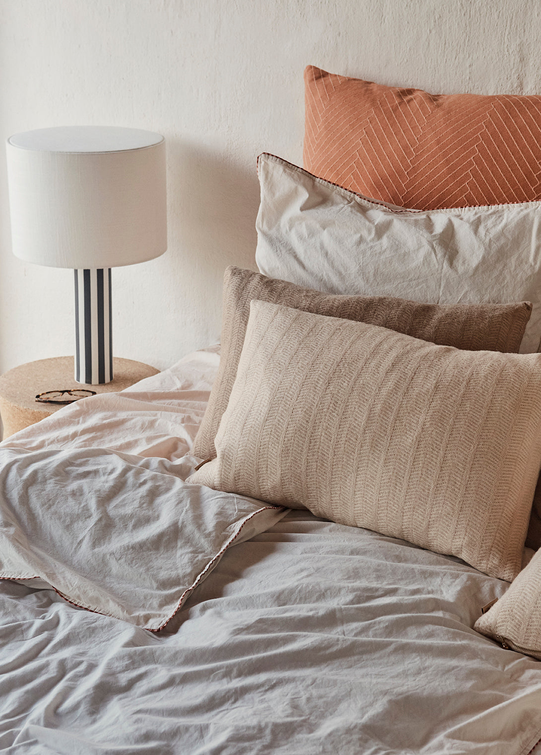 Kata Cushion - Nude Melange