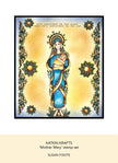 Katkin Krafts Mother Mary 6 in x 8 in Clear Stamp Set