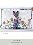 Katkin Krafts Hilda 6 in x 8 in Clear Stamp Set