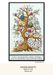 Katkin Krafts Tree Of Life 6 in x 8 in Clear Stamp Set